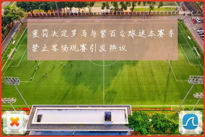 重罚决定罗马与紫百合球迷本赛季禁止客场观赛引发热议